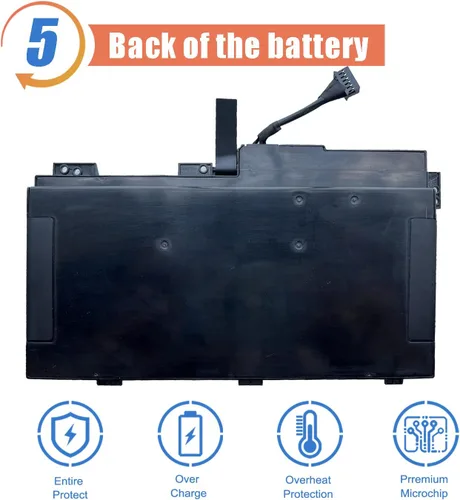 Vista 6 de ASODI AI06XL 808397-421 96Wh - Batería para portátil de 6 celdas compatible con HP ZBook 17 G3 Series 808451-001 808451-002 HSTNN-LB6X HSTNN-C86C