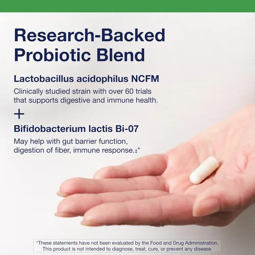 Vista 3 de Metagenics UltraFlora Balance Probiotic - Suplemento diario de salud intestinal estable para apoyo digestivo e inmunológico* - Sin OMG y sin gluten