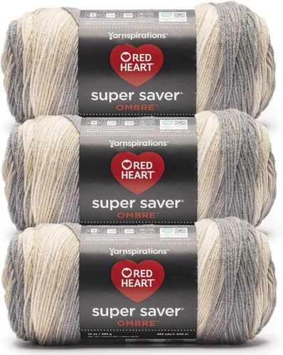Vista 68 de Red Heart Hilo Super Saver, paquete de 3, camuflaje, 3