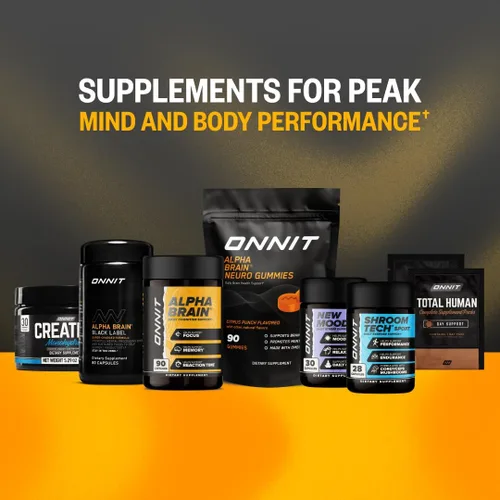 Vista 10 de ONNIT - Suplemento para el cerebro en cápsulas Alpha Brain