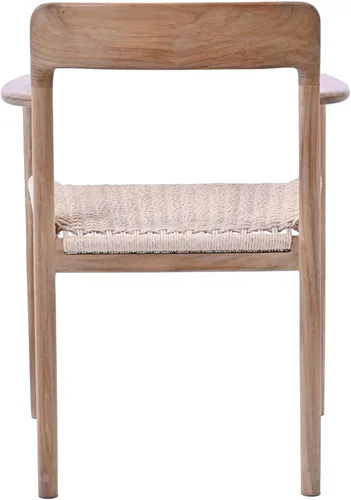 Vista 5 de Silla de comedor, 57×52×76×43cm, Natural