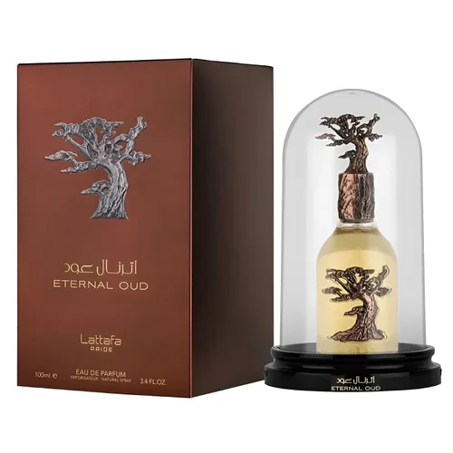 Vista 4 de Lattafa Eternal Oud Eau De Parfum Espray, 3,4 onzas (Unisex)