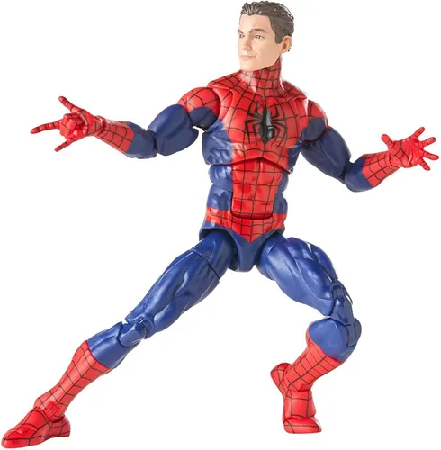 Vista 4 de Spider-Man Marvel Legends Series - Figura de acción de 6 pulgadas y Spinneret, paquete de 2, incluye 10 accesorios