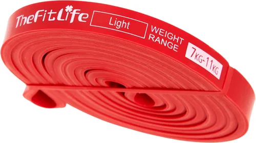 Vista 8 de TheFitLife - Bandas de asistencia para dominadas - Bandas de resistencia para entrenamiento, bandas largas de ejercicio para fitness, banda