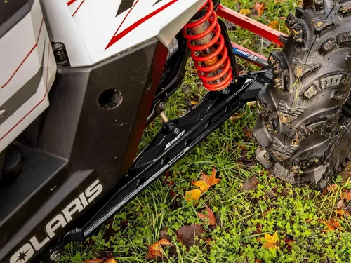 Vista 3 de SuperATV Brazos de arrastre traseros extendidos para Polaris RZR RS1 (2018+) - Negro