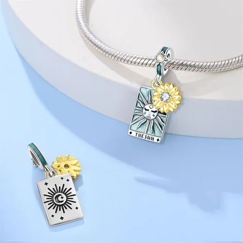 Vista 37 de KUNSIR Los abalorios se adaptan a pulseras Pandora para mujer, plata de ley 925, cuentas colgantes de joyería para niñas, dijes de feliz cumpleaños