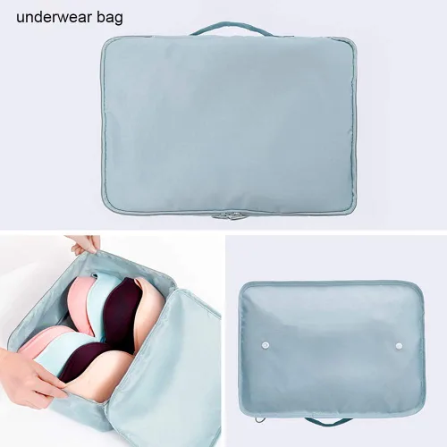 Vista 7 de Bolsa de almacenamiento de viaje multifuncional de ropa de nuevo estilo maleta accesorios de viaje cubos