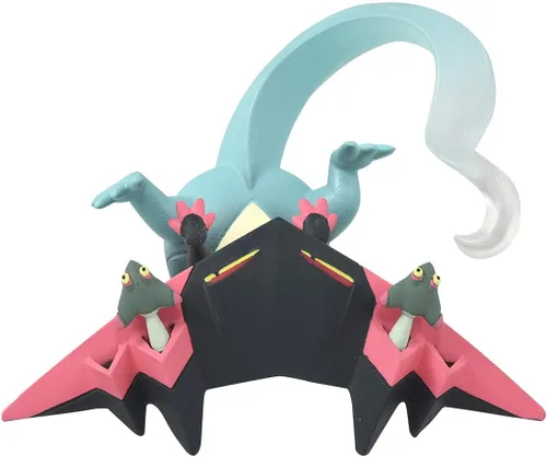Vista 4 de Takara Tomy Pokemon Monster Colección Moncolle MS-41 Dragapult Lanssorien Katapuldra