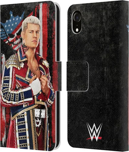Vista 67 de Head Case Designs Funda con licencia oficial de la WWE American Nightmare Flag Cody Rhodes compatible con Apple iPhone 11
