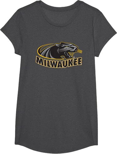 Vista 17 de Wisconsin Milwaukee Panthers Icon Camiseta, Negro
