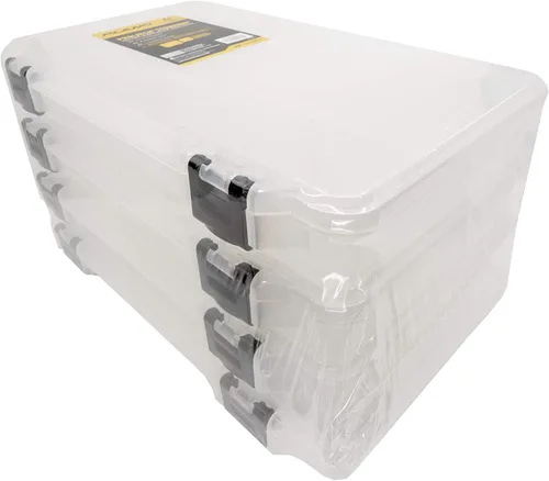 Vista 3 de Plano ProLatch 3700 StowAway - Paquete de 4 cajas de aparejos y Plano Worm Stowaway 3700