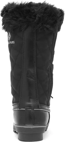 Vista 4 de DREAM PAIRS Women's River_1 Mid Calf Waterproof Winter Snow Boots