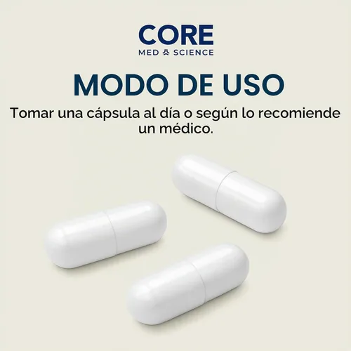 Vista 4 de Core Med Science Suplemento de vitamina D3 y K2 - Certificado NSF