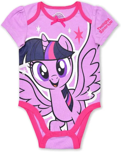 Vista 2 de My Little Pony Body de 5 piezas para niña - RosaAzulAmarillo