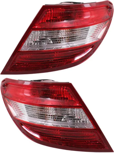 Vista 6 de CarLights360 Para Mercedes-Benz C300 2008-2011 bombillas laterales del conductor incluidas con certificado DOT MB2800129 204 906 83 02 W204
