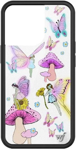 Vista 19 de Fundas Wildflower - Compatibles con Apple iPhone 13 Pro Protector de goma negro, certificado de prueba de caída de 4 pies, propiedad de mujeres