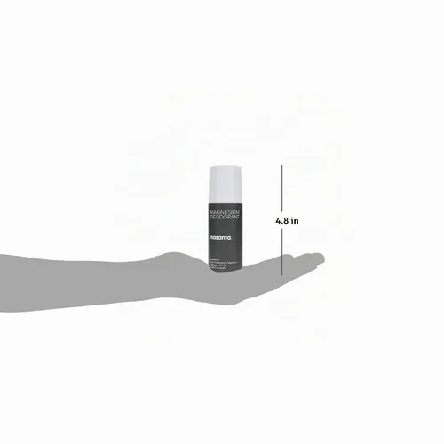 Vista 3 de Desodorante australiano 100 % natural, 100 % libre de todas las formas de aluminio, sin perfume, 2.7 fl oz, a bolilla, Nasanta®