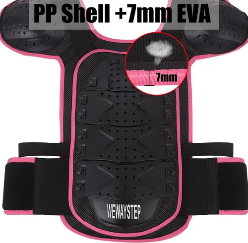 Vista 5 de Armadura de Bicicleta de Tierra para Niños - Equipo Protector de Motocross con Protector de Pecho, Rodilleras y Coderas para Ciclismo y Conducción