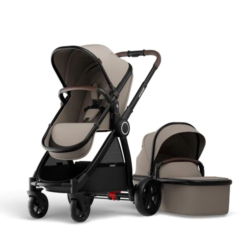 Vista 10 de Mompush Ultimate2 Cochecito de bebé, Cochecito convertible premium de tamaño completo para niños, Asiento reversible con ajuste de reclinación