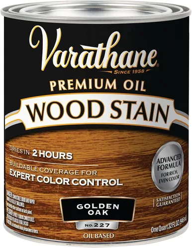 Vista 29 de 1 cuarto de galón Rust-Oleum Brands 211728H Gunstock Varathane - Tinte para madera interior a base de aceite (paquete de 2)