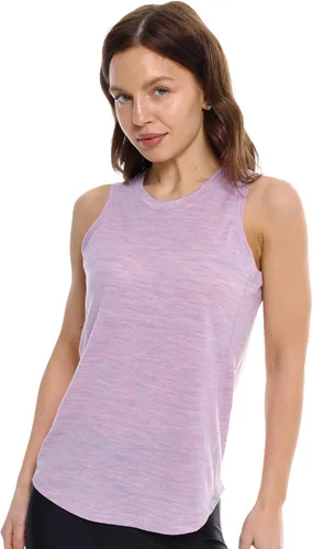 Vista 12 de 100% Merino Wool Tank Top Women - Active Sleeveless Undershirt Base Layer Denim Cuello Alto
