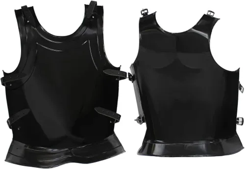 Vista 6 de Peto medieval Warrior - Ajustado - Metálico - Talla única, Metálico