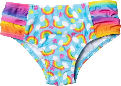 Vista 4 de Juego de traje de baño de tankini con protector contra erupciones de 3 piezas, diseño de Paw Patrol