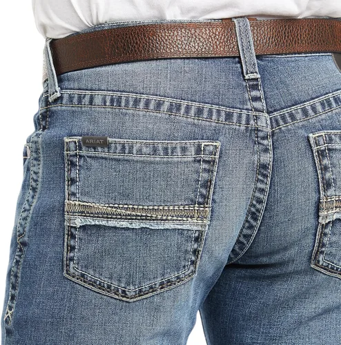 Vista 4 de Ariat Jeans M2 de corte de bota relajado para hombre