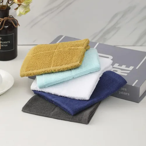 Vista 7 de Glynniss Trapos de cocina altamente absorbentes, 100 % algodón, para lavar platos (color cielo aguamarina)