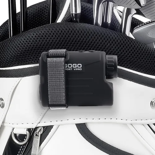 Vista 2 de Gogogo Sport Vpro Telémetro láser GS03 y correa de montaje magnética ajustable universal