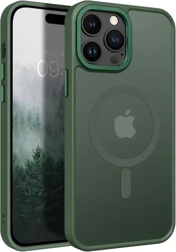 Vista 19 de BENTOBEN Funda magnética para iPhone 14 Pro [compatible con Magsafe] translúcida mate 14 Pro, delgada, a prueba de golpes, para mujeres, hombres