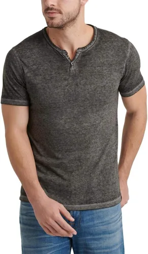 Vista 6 de Lucky Brand Venice Burnout - Camiseta de cuello con muesca y dos botones para hombre
