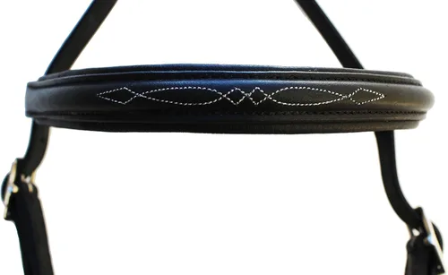 Vista 2 de English Horse Black Leather All-Purpose Trail Bridle Reins 803AXBK