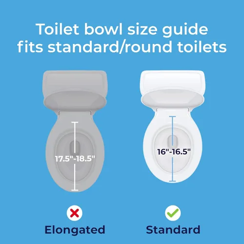 Vista 3 de Drive Medical RTL12027RA Asiento elevado para inodoro con brazos acolchados extraíbles, asiento estándar Raised Toilet Seat Offers Removable