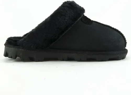 Vista 5 de CLPP'LI Pantuflas de invierno cálidas de piel sintética para mujer