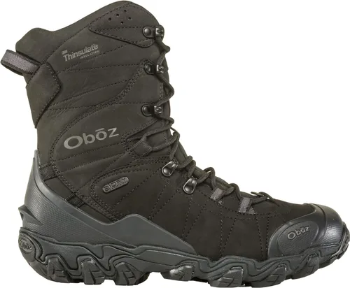 Vista 2 de Oboz Bridger - Botas de senderismo impermeables con aislamiento B-Dry de 10 pulgadas para hombre