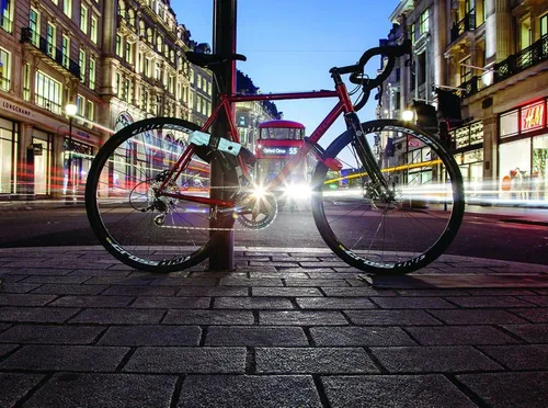 Vista 5 de Hiplok Candado de bicicleta de cadena portátil dorado