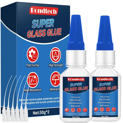Vista 8 de Pegamento de plástico de 1.06 oz, súper pegamento para plástico, adhesivo transparente fuerte para miniaturas, modelo, PLA, impresión 3D, acrílico