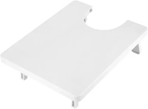 Vista 8 de Maxmartt Mini máquina de coser de plástico extensión mesa tablero 10.1 x 8.2 pulgadas hogar DIY artesanía accesorios
