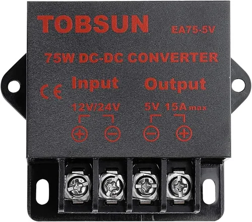 Vista 9 de Convertidor CC Regulador reductor 5V Regulado Fuentes de alimentación Convertidor de transformador (5V 3A 15W)