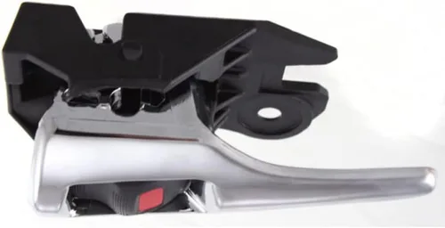 Vista 7 de KarParts360 Para Toyota Corolla 2009 10 11 12 2013 Manija de puerta interior delantera o trasera, palanca cromada del lado del conductor con botón