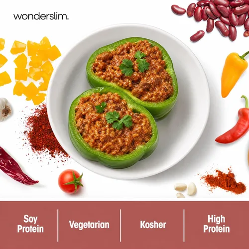 Vista 5 de WonderSlim Comida de Proteína, Mezcla de Sloppy Joe, 12g de Proteína, Sin Gluten (7 unidades)