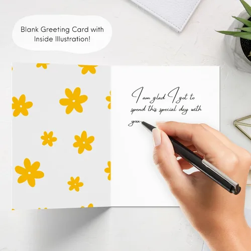 Vista 2 de Bonita tarjeta de felicitaciones – Tarjeta de felicitación con juegos de palabras de Aly Lou Cualquier logro, hito, cumpleaños, promoción, hogar