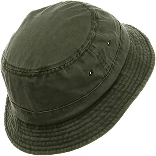Vista 3 de Sombreros Lavados-Oliva W12S41E, Verde -Oliva, XL - XXL