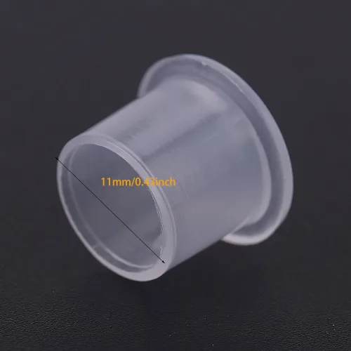Vista 5 de Vasos de tinta, tinta de pigmento, 1000 unidades, recipiente de tinta de pigmento Microblading, soporte de tinta para cejas, kit de accesorios