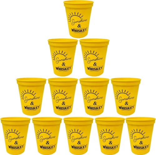 Vista 10 de Celebration Saying Party Cups – 12 Beer Pong Champion (combo rojo/azul)