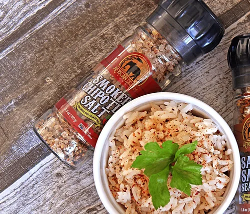 Vista 9 de African Dream Foods - Sal picante de chipotle ahumado Sal de chile picante con chiles jalapeños africanos naturales, sal marina Ideal