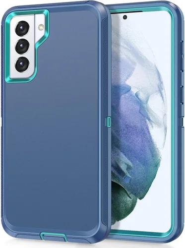 Vista 13 de I-HONVA Funda para Galaxy S21 5G a prueba de golpes, a prueba de polvo y caídas, 3 capas de protección de cuerpo completo