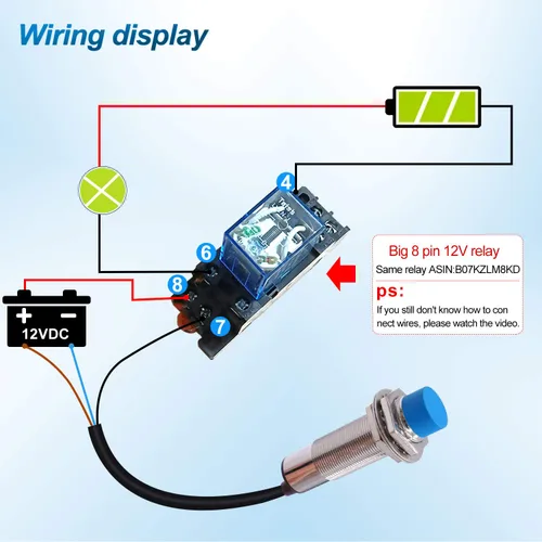 Vista 6 de Taiss LJC18A3-H-Z/AX Interruptor de proximidad 0.039-0.394 in Medición de Distancia Capacitancia Sensor de Proximidad Interruptor NPN NC