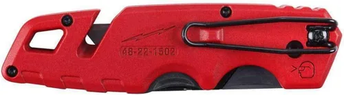 Vista 4 de 48-22-1504 Se adapta a la herramienta Milwaukee Fastback plegable cuchillo utilitario con almacenamiento de cuchillas